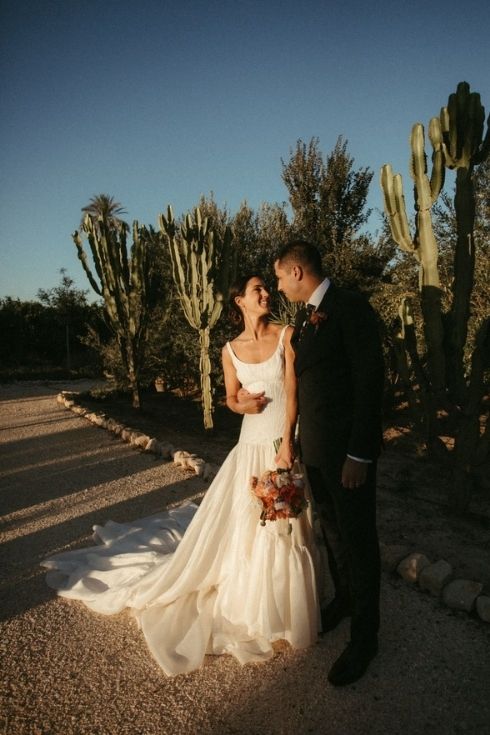 Vestido de novia con más guardados en Instagram